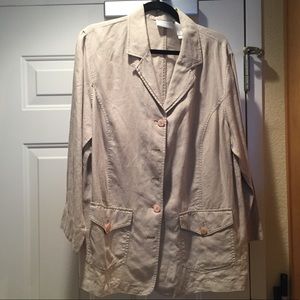 Elisabeth Linen Jacket